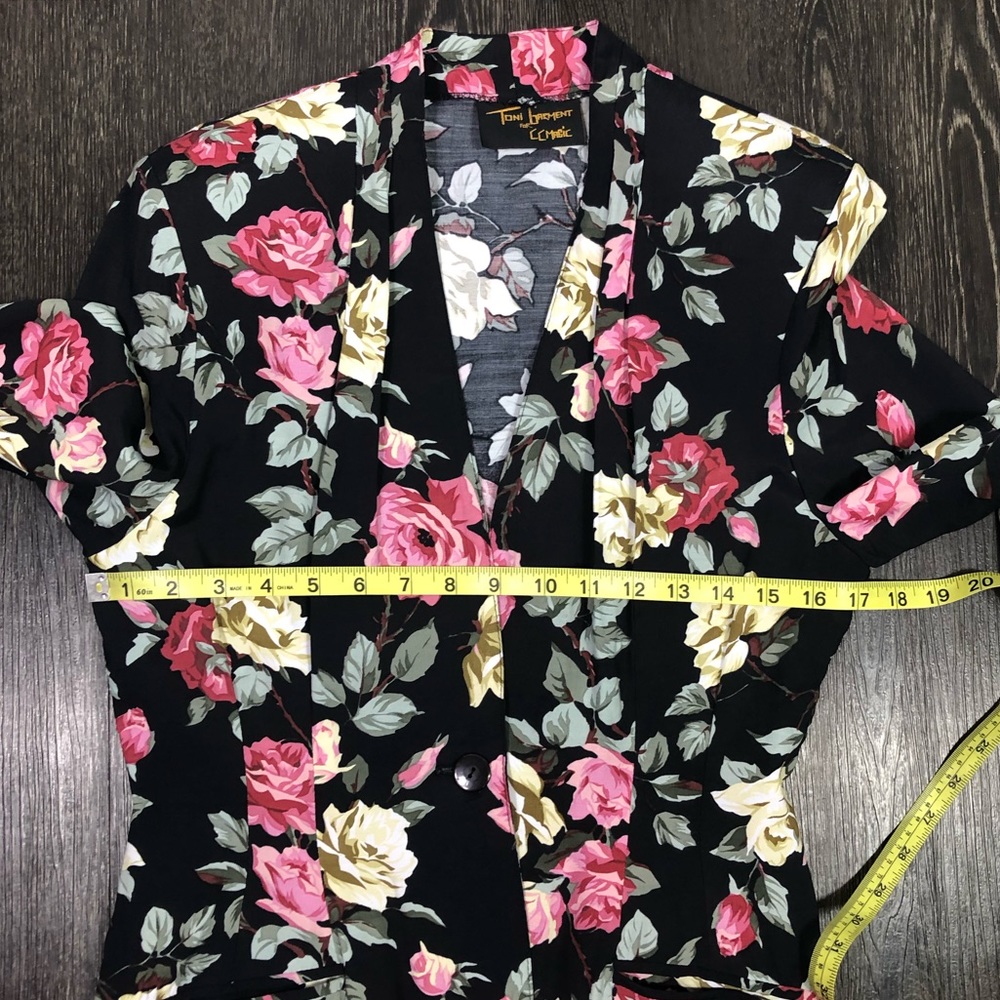 Vintage 90’s Floral Blazer - Picture 6 of 10